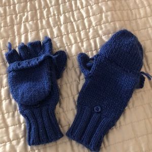 2 way royal blue FOREVER 21 gloves